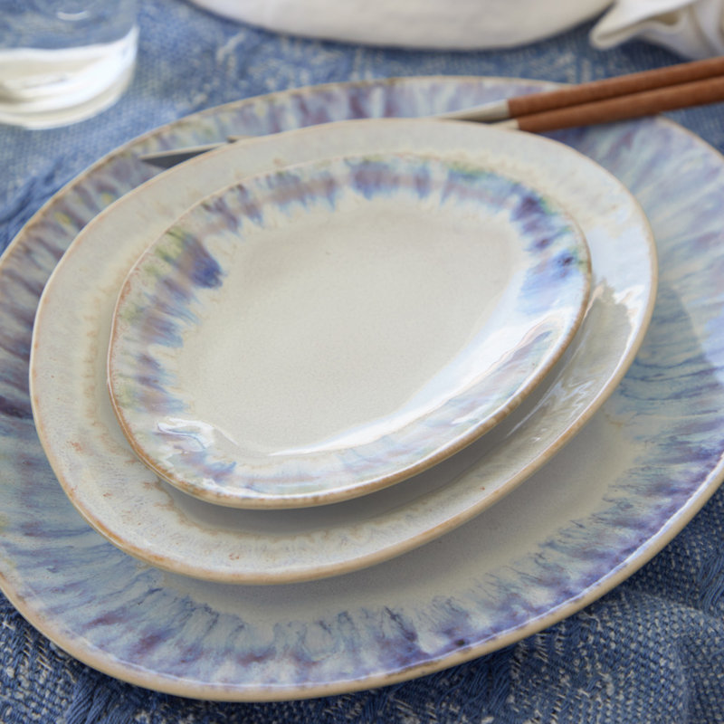Brisa Handmade Stoneware Appetizer Plate