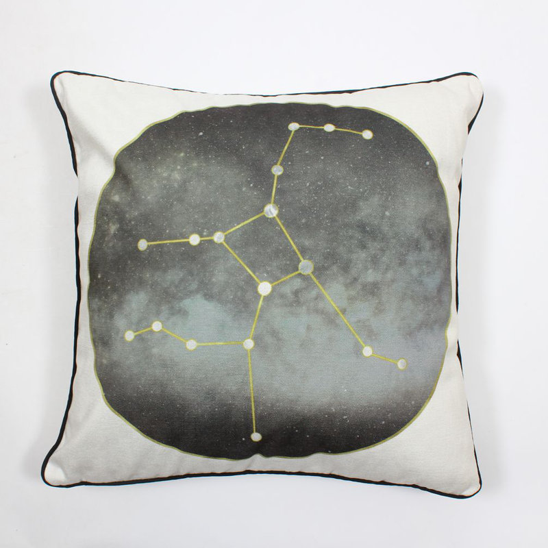 5-Line Constellations Cushion