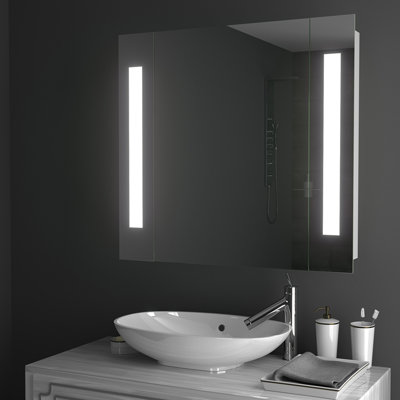 W H Medicine Cabinet Mirror