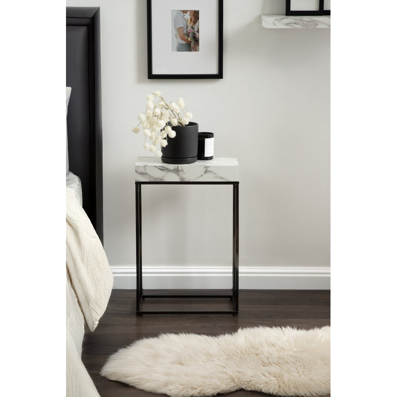 Cronus Solid Wood End Table