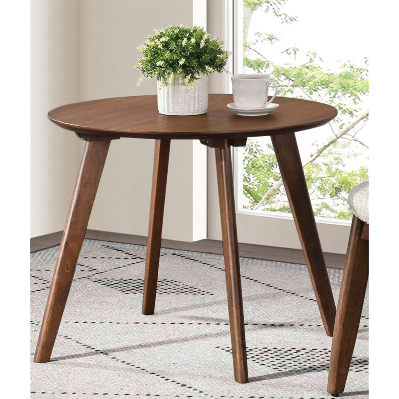 Table d'appoint contemporaine de style Mid-Century avec pieds fuselés
