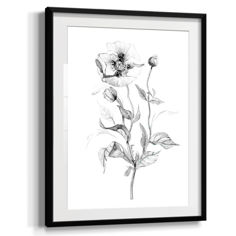 Archipel, reproduction encadrée, Oui, Papier avec cadre noir