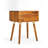 Beiro Solid Wood Nightstand-1370413557
