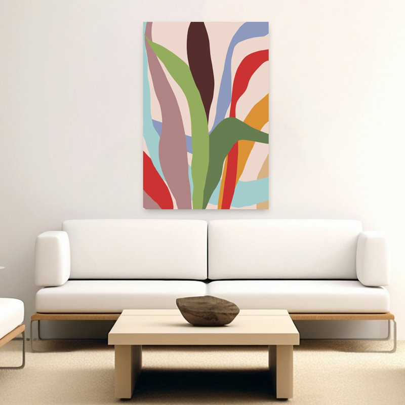 Art contemporain, art contemporain abstrait, H 60 po x l 40 po