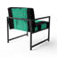 Fauteuil d'appoint rembourré Walt Crossing Paths II-660845849