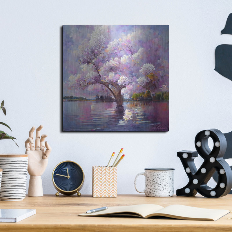 Lonely Lake Original par Tanya Mavric, H 12 po x l 12 po