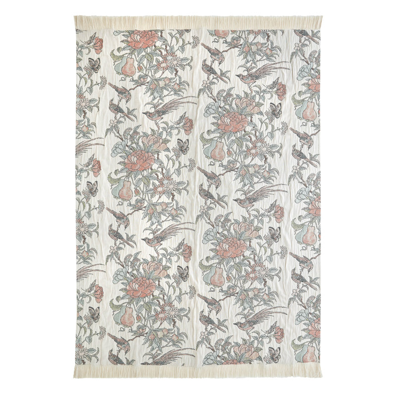 Hampton Jacquard Multi 120x165cm Throw 