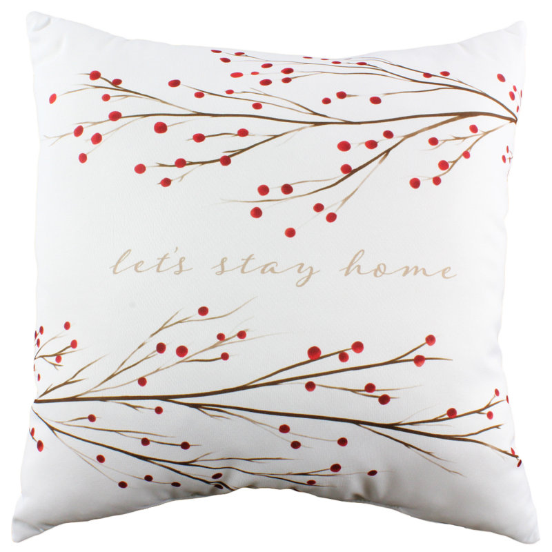 Housse et insert de coussin carré saisonnier