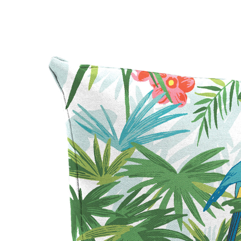 Sunbrella Outdoor Throw Pillow, Jabber Clover
