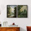 «Vintage Landscape XXXIII», impression giclée sur cadre - ensemble de 2-705333610-705333611