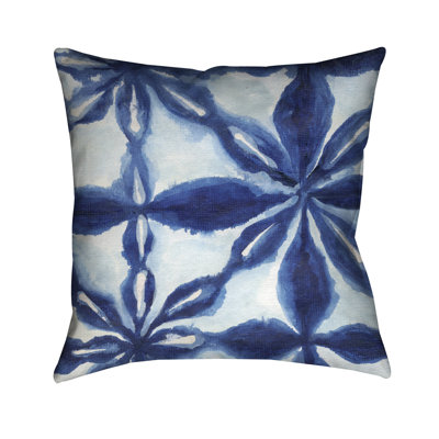 Shibori Outdoor Throw Pillow