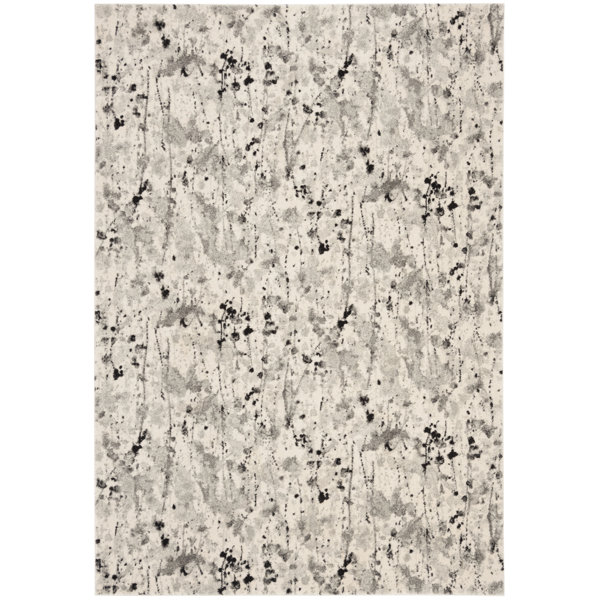 Wrought Studio Faustina Performance Abstract Rug & Reviews | Wayfair