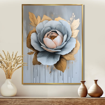 Ranunculus in Quiet Bloom I - Floral Framed Canvas Wall Art