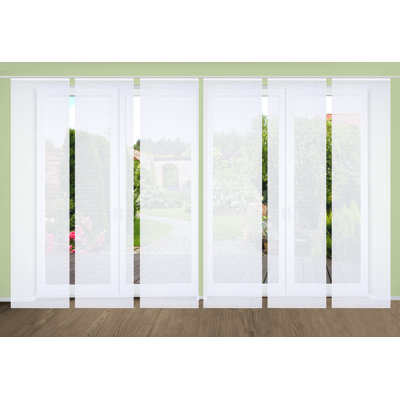 Semi Sheer Sliding Panel