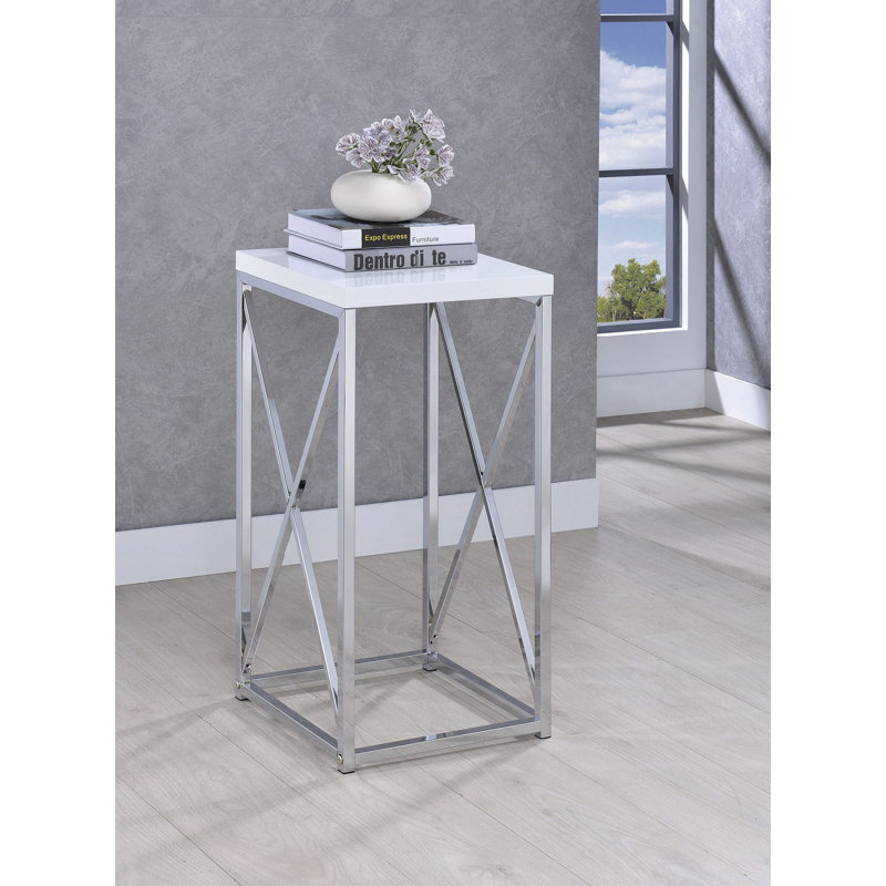 Table de bout Allionna, Blanc
