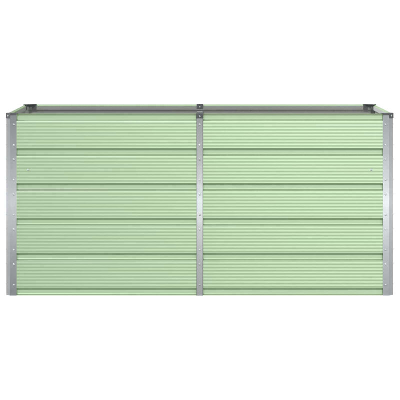 Raised Garden Bed, 75cm H x 160cm W x 80cm D, Green