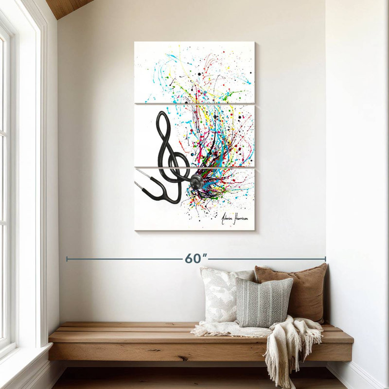Abarca Vital Rhythm, 45" H x 28" W