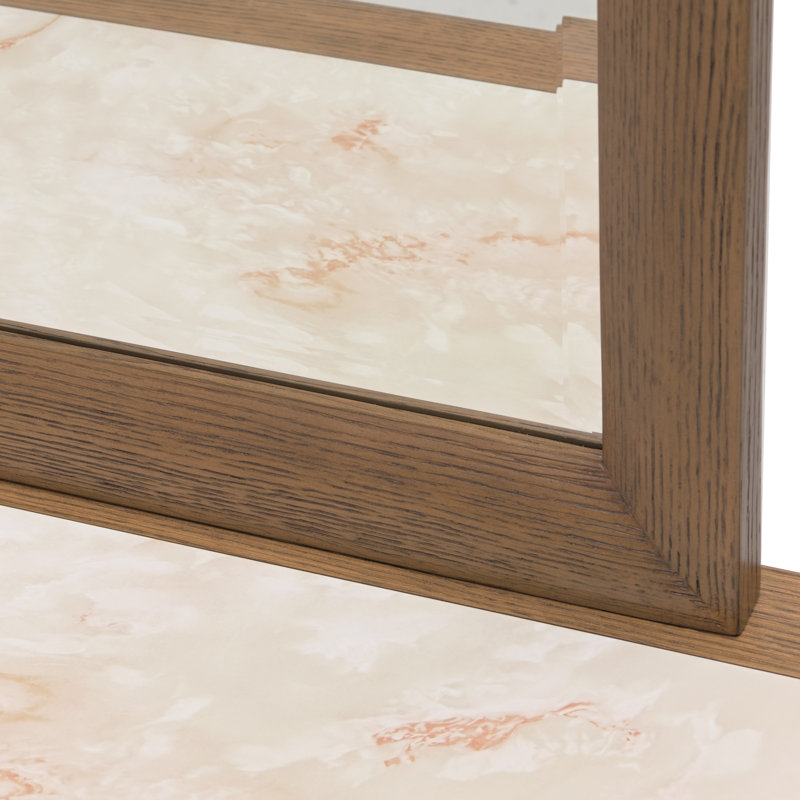 Portrait Mirror - Sienna Brown