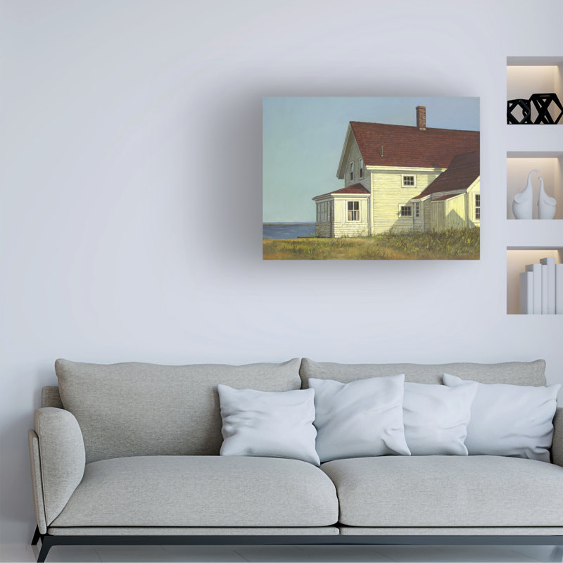 Art mural sur toile tendue - «Keepers Morning» par Jerry Cable pour décoration de salon, de chambre à coucher ou de bureau - 24 x 32