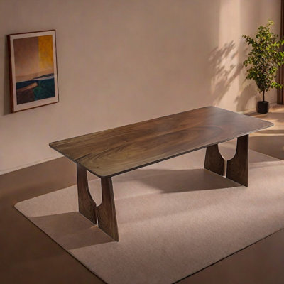 Walnut Solid Wood Dining Table