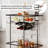 Bar Cart with Glass Holder, Wine Rack-89079950