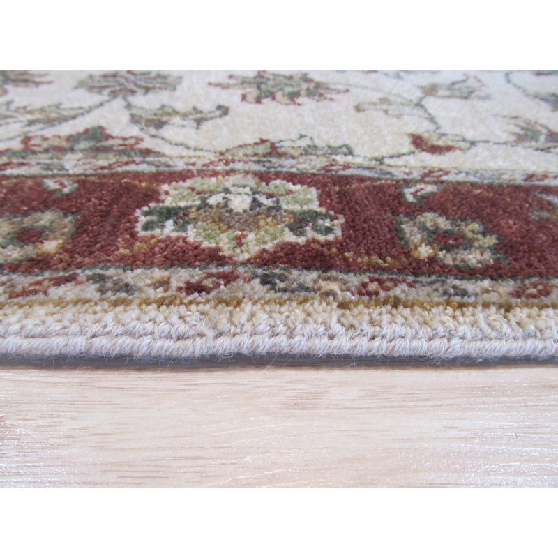 Hand Knotted Wool Floral Area Rug