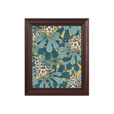 Cadre photo 8 x 9 de style Americana rouge 59504-026, moulure de bois de 1,25 pouce, verre et support inclus, cadre de présentation murale pour art, affiches ou photos 