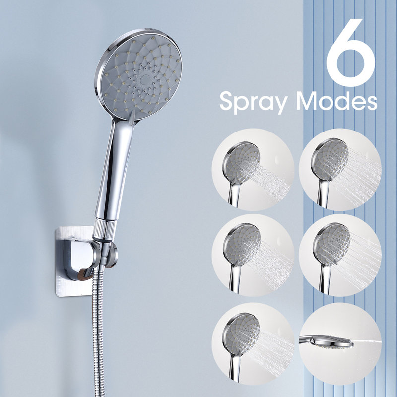 High Pressure Rainfall and Handheld Shower Combo