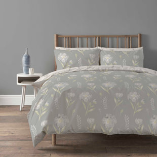 Polyester No Pattern Duvet Cover Set with Pillowcases