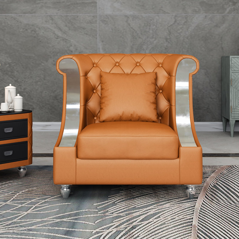 Mayfair Collection Club Chair, Cognac