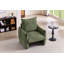Chaise d'appoint moderne en chenille, canapé simple surdimensionné de 34,3 po avec coussin moelleux, fauteuil de lecture rembourré doux pour le salon, le petit espace et la chambre à coucher-1909259072-1909259132