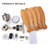  52 Inch Ceiling Fans With Lights And Remote Control, Reversible, 5 Wood Blades, 6 Speeds, 3CCT Dimmable, Noiseless,Modern Ceiling Fan For Bedroom Living Room Gazebo Patio,Stain Nickel-606060888