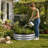 Neriya 30 inch x 9 inch Metal Raised Garden Bed-312218236