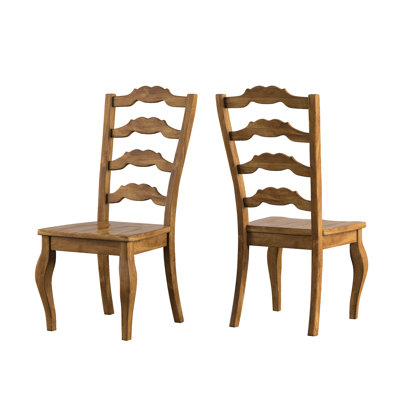 Fortville 17.13'' H Solid Wood Side Chair