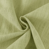 Kambi Slub Textured Linen Blended Semi-Sheer Grommet Curtain Pair