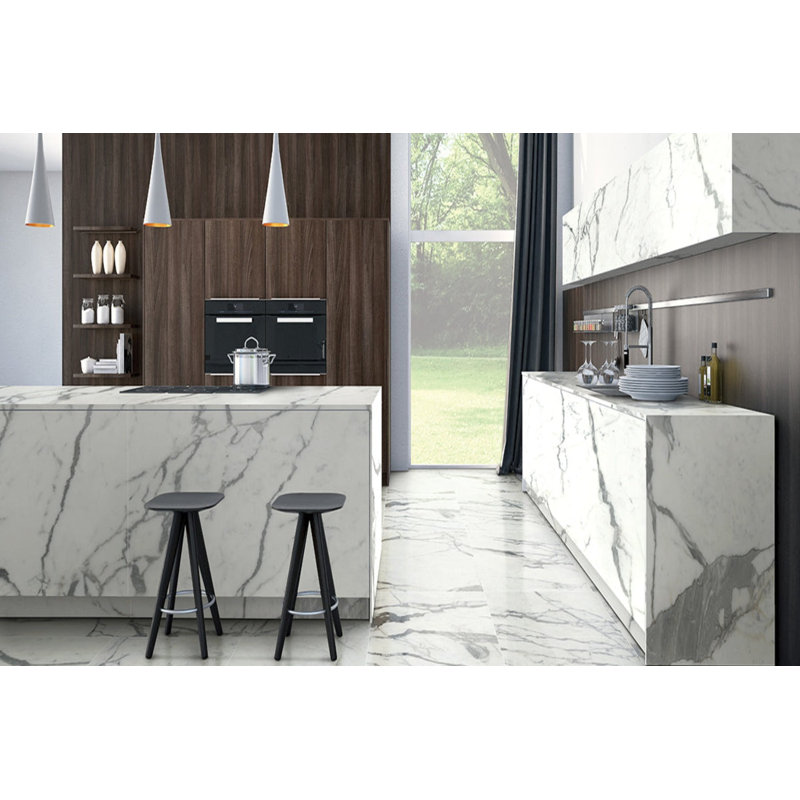 Carreau de marbre et de sol aspect marbre 30 po x 30 po Marble
