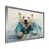 Silver Single Picture Framed