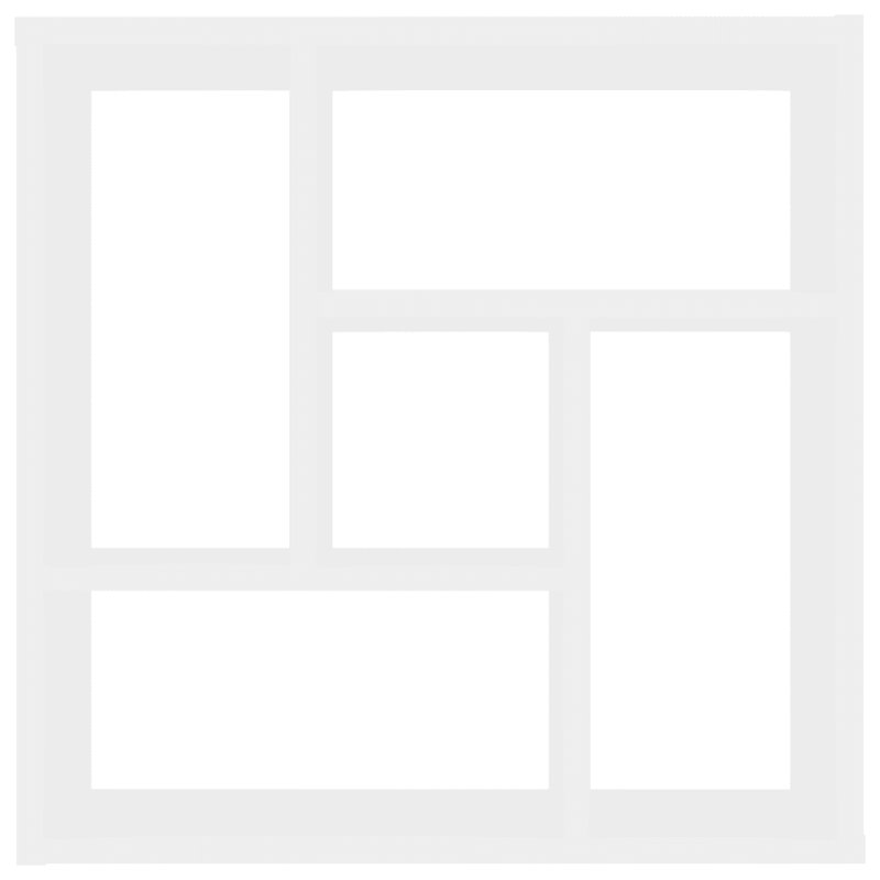Damarus Wall Shelf, White