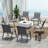 Outdoor Patio Dining Armchair Sets Of 6, Stackable Chairs-1655021894