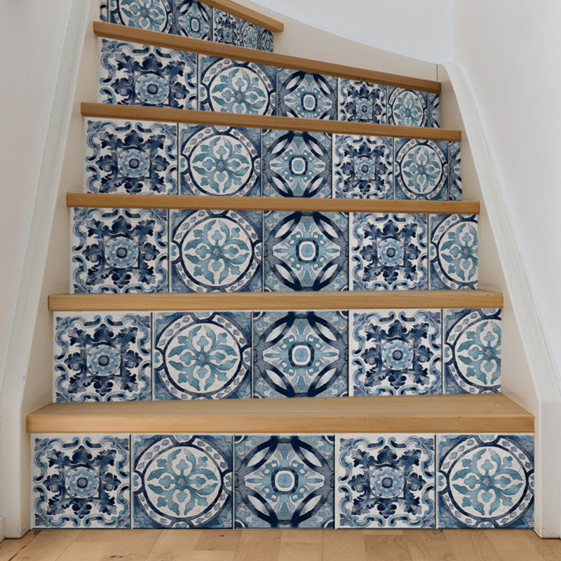 Adhésif décoratif carreaux Mykonos