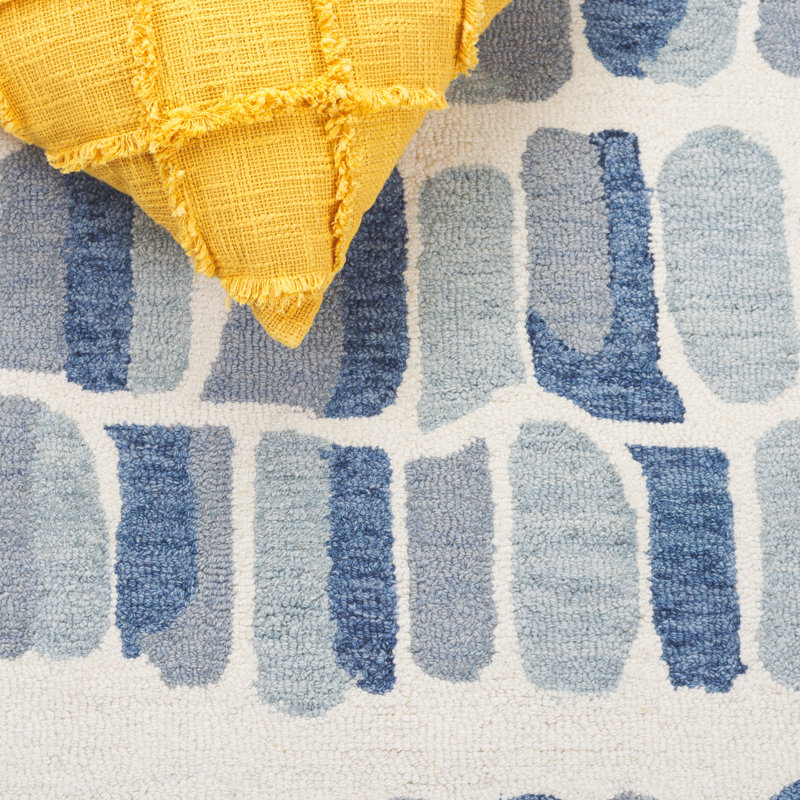 Metro 405 Hand Tufted 80% Wool; 20% Cotton Abstract Rug, Rectangle 5' x 8'
