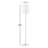 Reed 62'' White Marble Traditional Floor Lamp-1185155117
