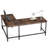 Aves L-Shaped Metal Base Computer Desk