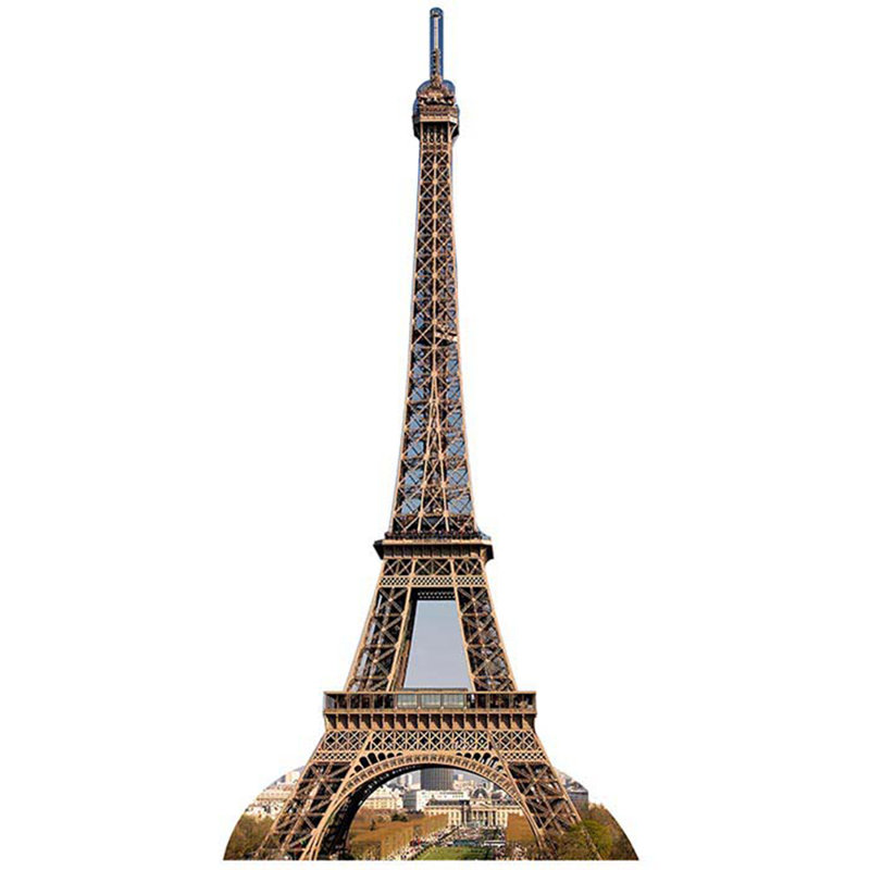 Accroche en carton tour eiffel
