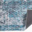 Tapis de couloir bleu abstrait gris-1412558684