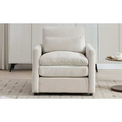Fauteuil rembourré confortable 31,9 po