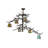 Lazar 6 - Light Dimmable Tiered Chandelier