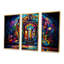 Multicolor psychedelic Jukebox Sound - Jukeboxes, art mural-1927722791-1927722793