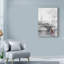 « eiffel tour illustration 1 », reproduction de peinture à l’acrylique sur toile tendue-33544090