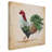 Deagen 'Rooster 5' Print on Wrapped Canvas-30362016